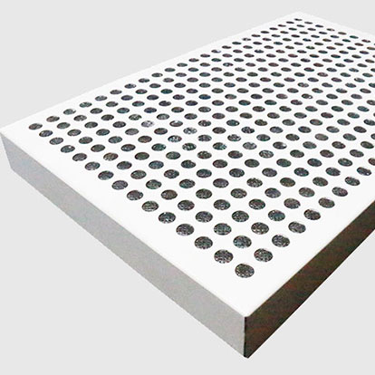 Panel absorbente de sonido de panal de aluminio
